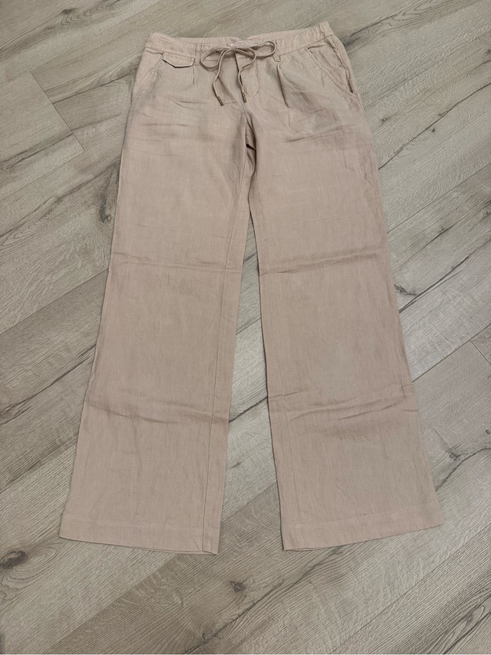Juicy Couture Beige Linen Pants